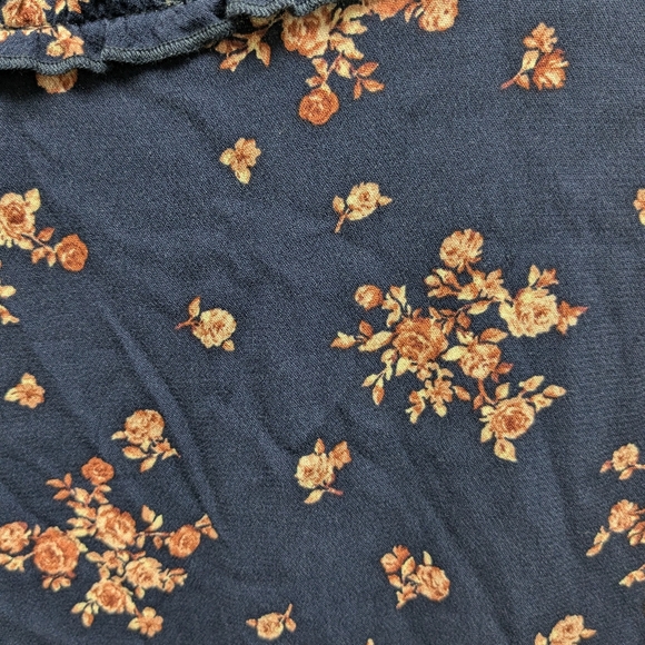 Altar’d State Women's Navy Floral Dress XS Extra Small - Picture 4 of 4